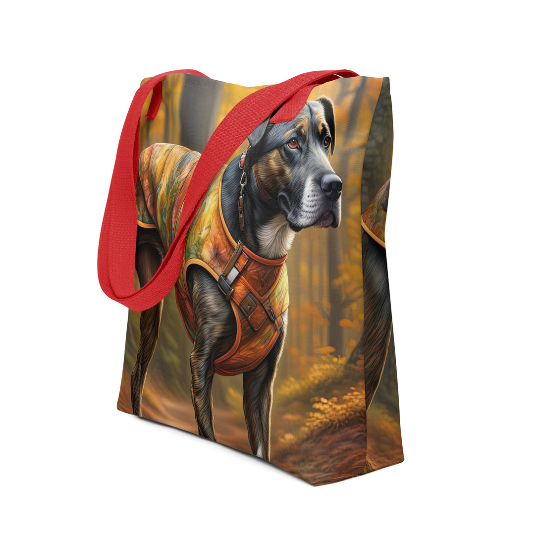 Tote bag-Treeing Tennessee Brindle