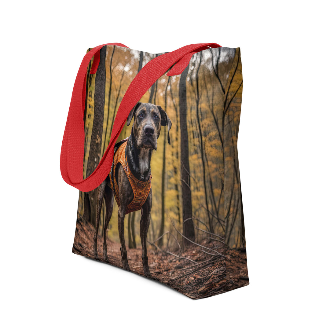 Tote bag-Treeing Tennessee Brindle V2