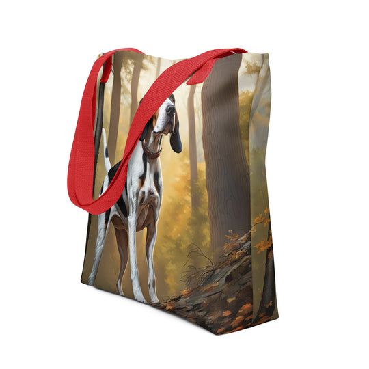 Tote bag-Treeing Walker Coonhound