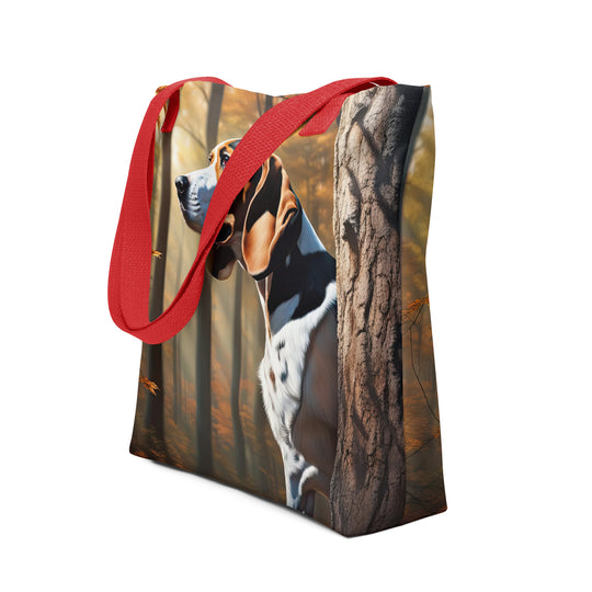 Tote bag-Treeing Walker Coonhound V2