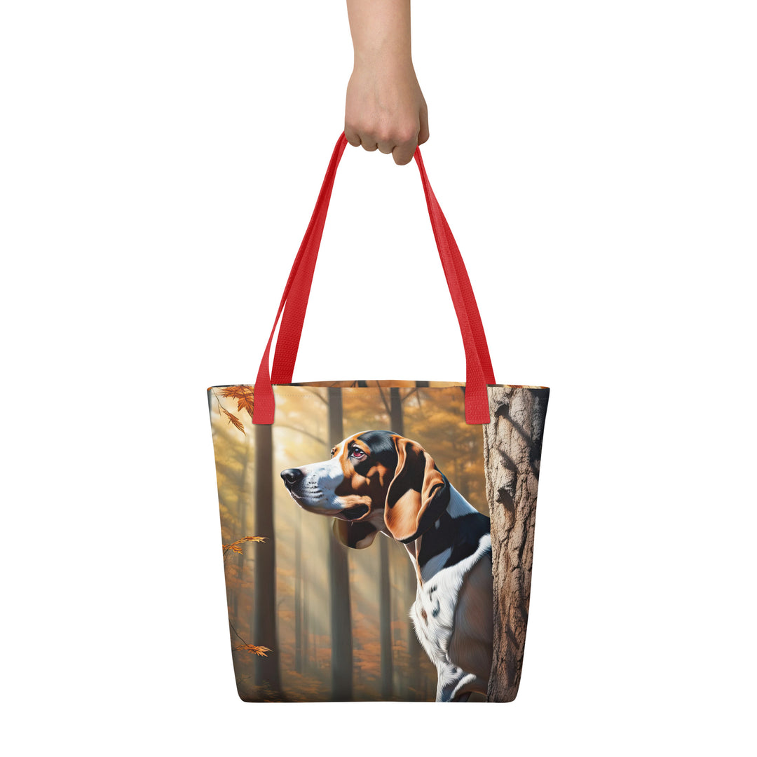 Tote bag-Treeing Walker Coonhound V2