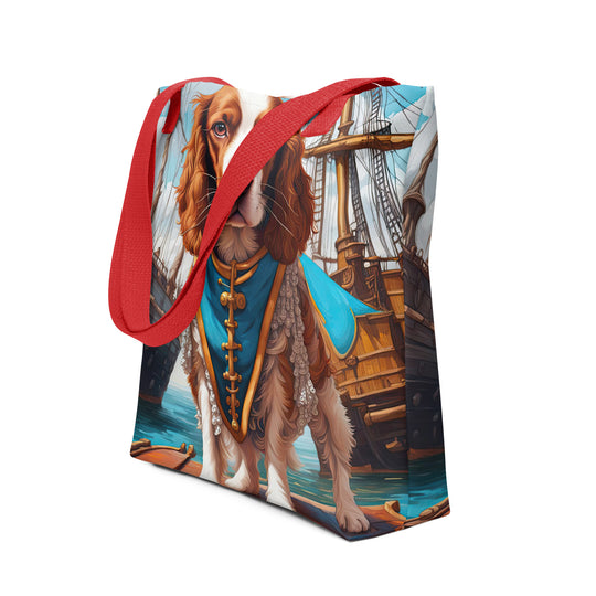 Tote bag-Welsh Springer Spaniel