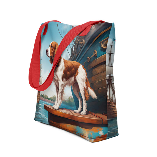 Tote bag-Welsh Springer Spaniel V4