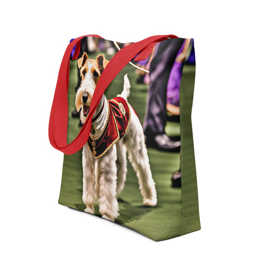 Tote bag-Wire Fox Terrier