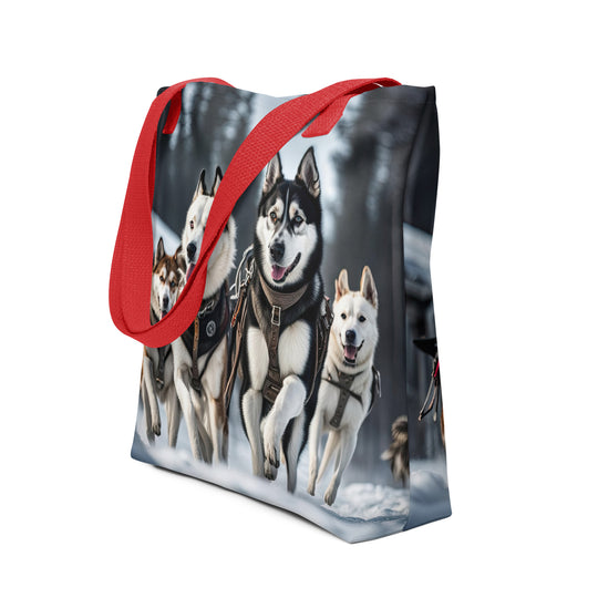 Tote bag-Yakutian Laika