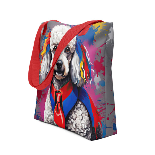 Tote bag-Poodle V2