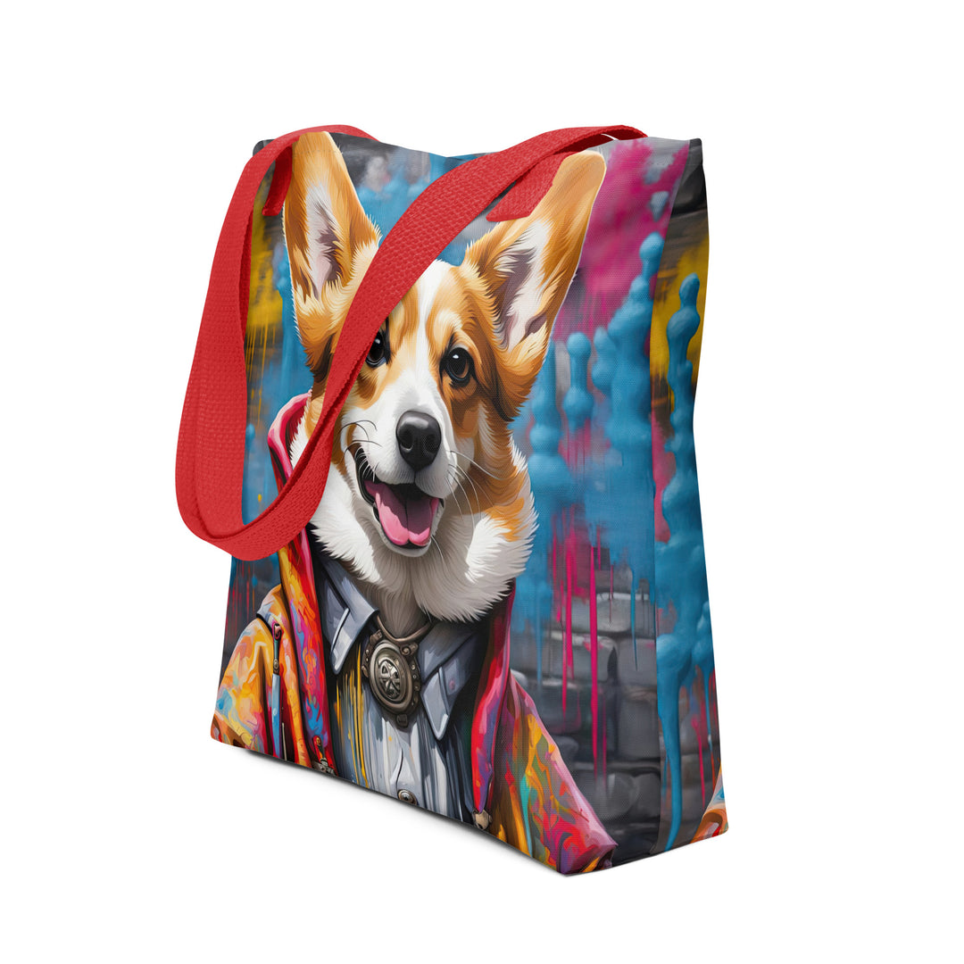 Tote bag-Pembroke Welsh Corgi  V4