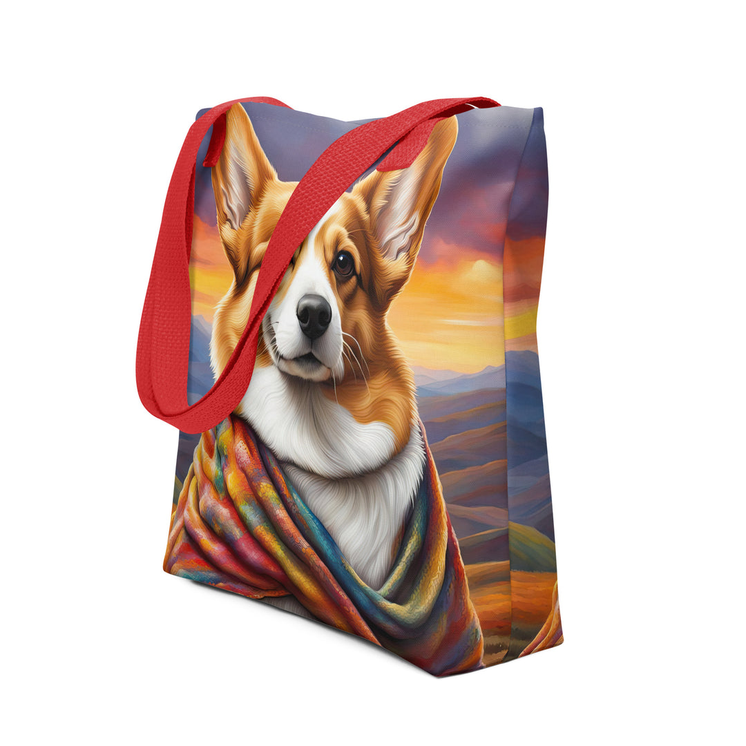 Tote bag-Pembroke Welsh Corgi  V5