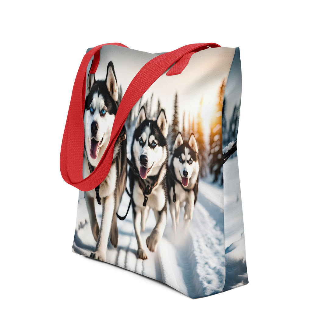 Tote bag-Siberian Husky V2