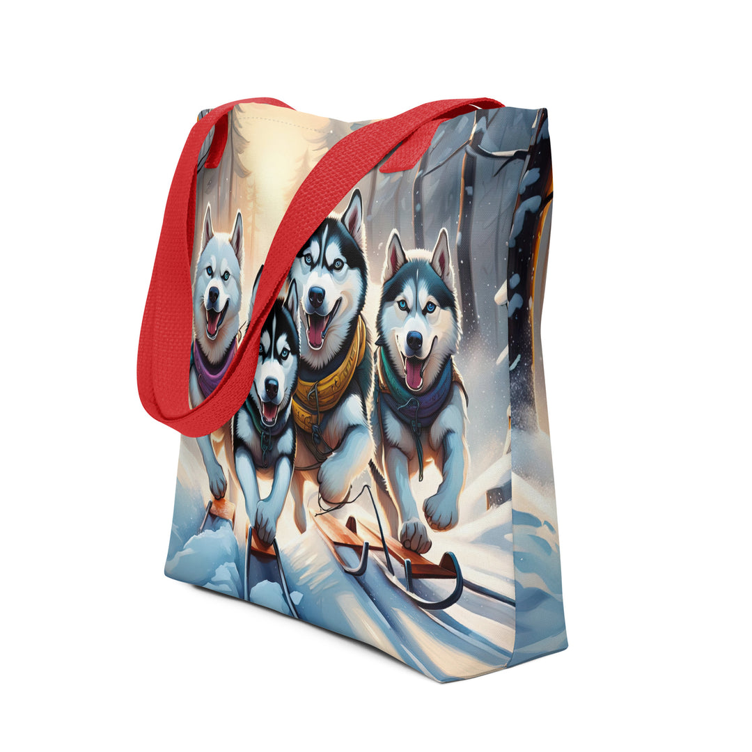 Tote bag-Siberian Husky V5