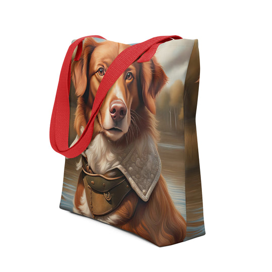 Tote bag-Novia Scotia Duck Trolling Retriever