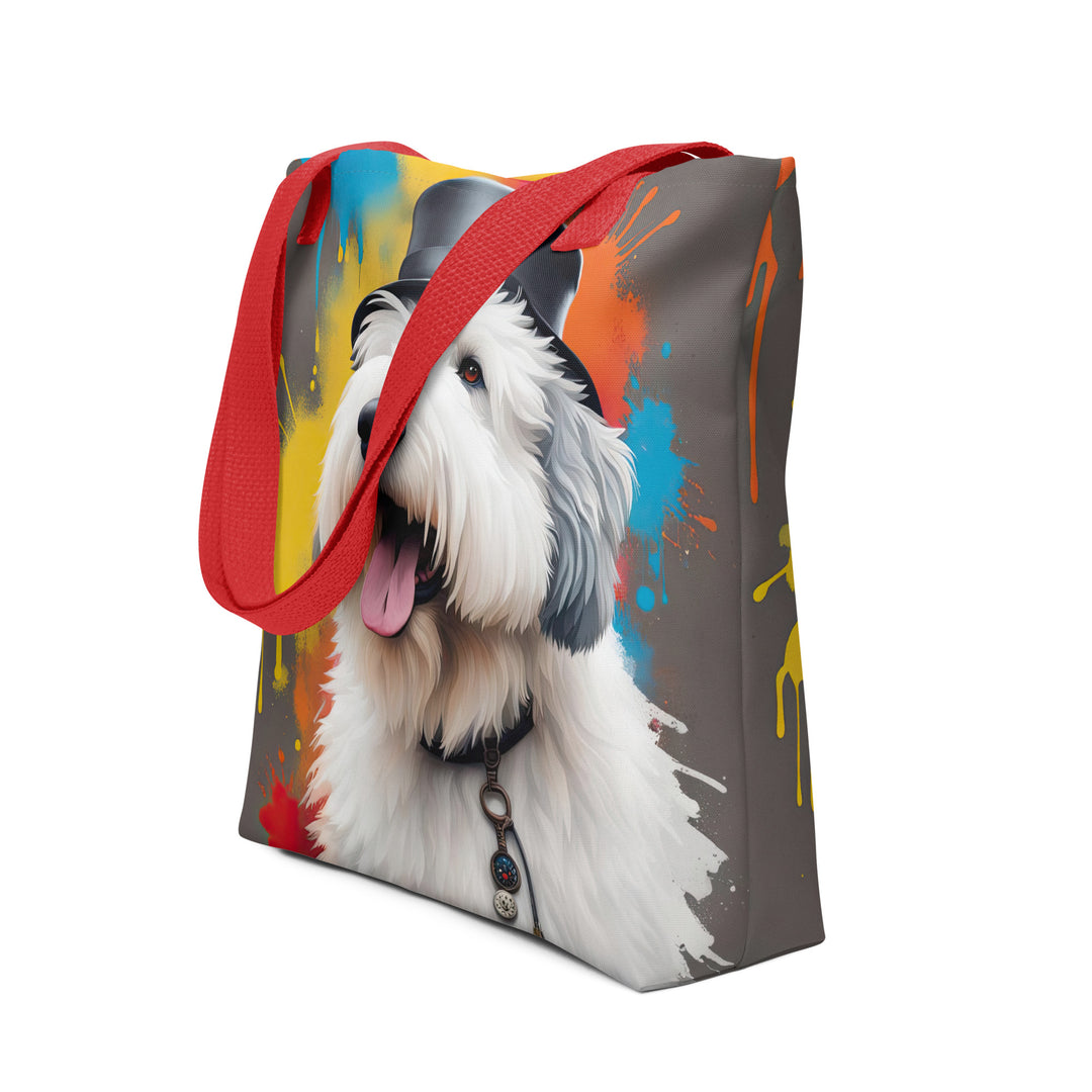 Tote bag-Old English Sheepdog V4