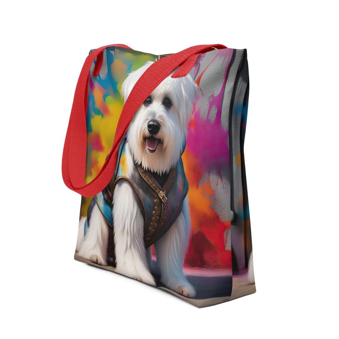 Tote bag-Old English Sheepdog V5