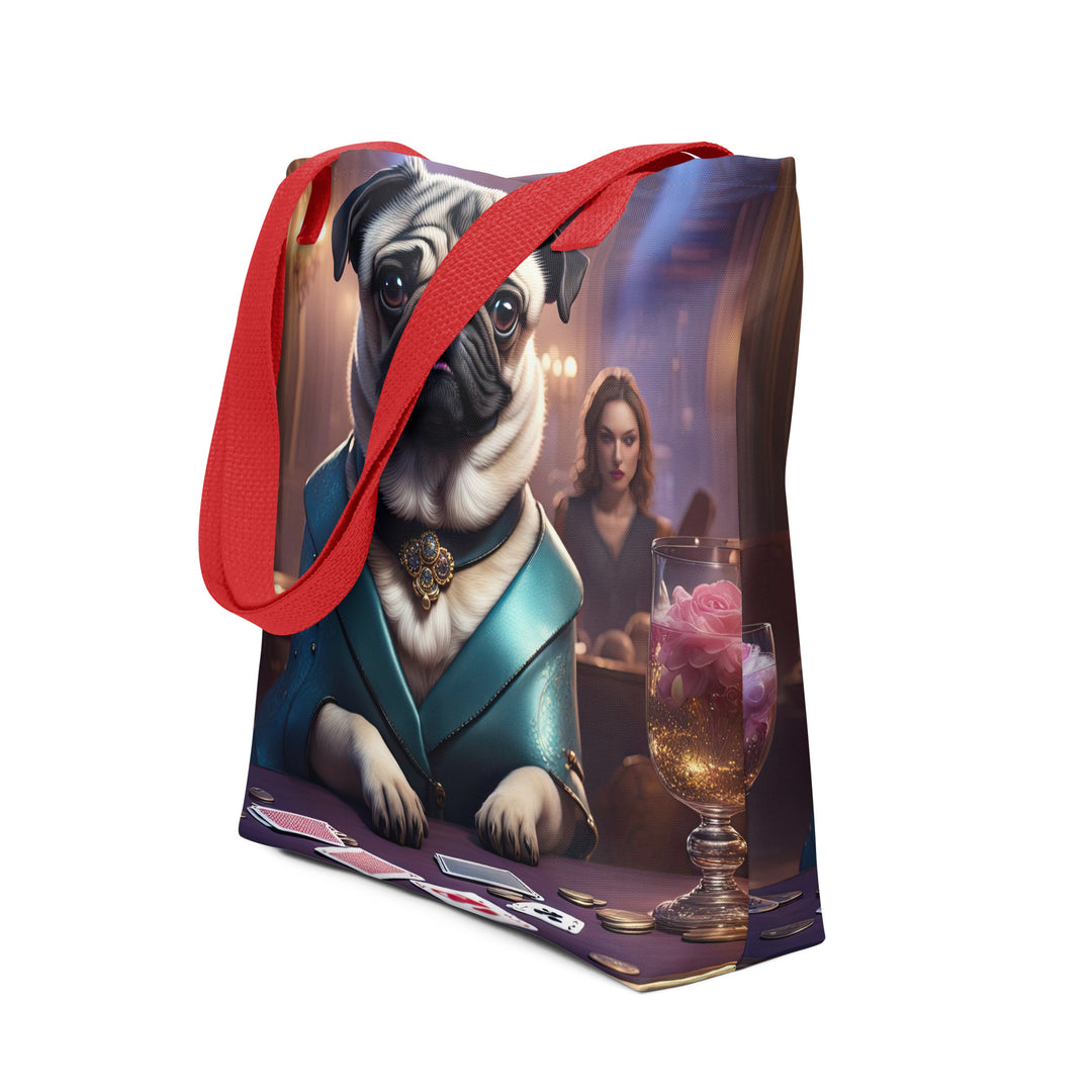 Tote bag-Pug V11