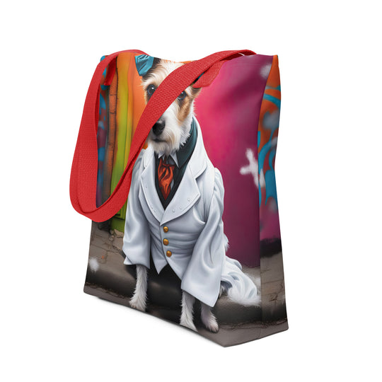 Tote bag-Russell Terrier V4