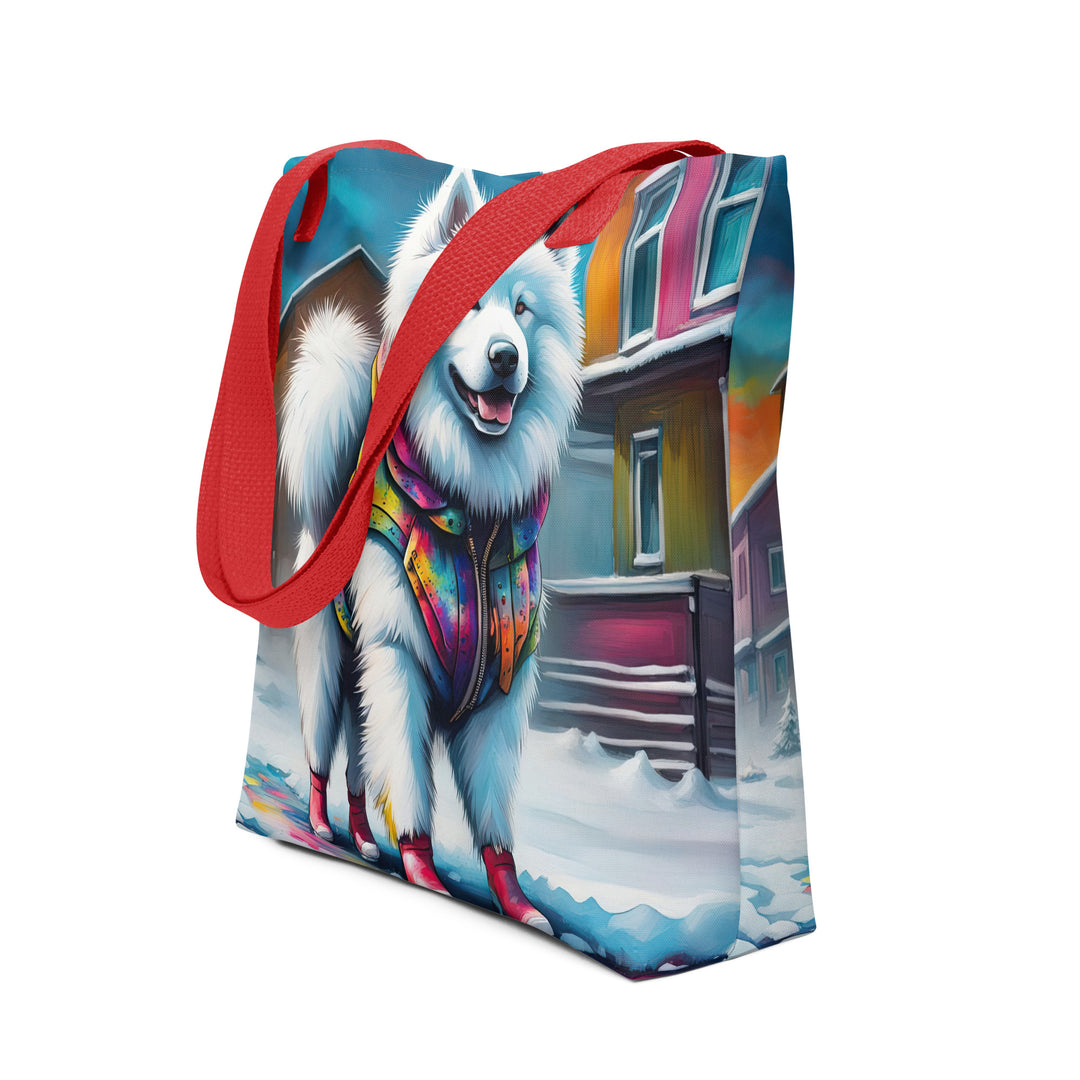 Tote bag-Samoyed