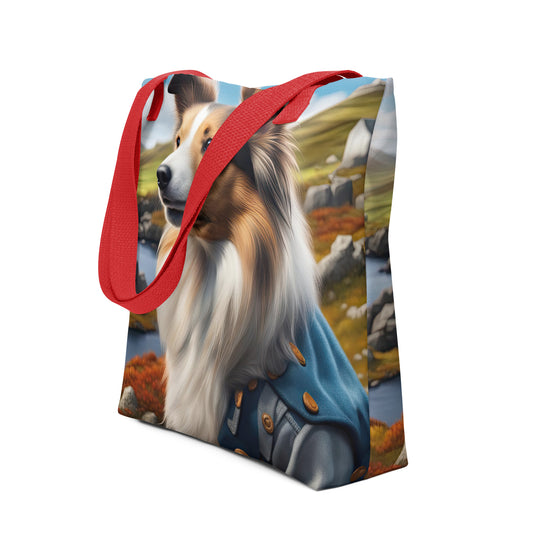 Tote bag-Shetland Sheepdog