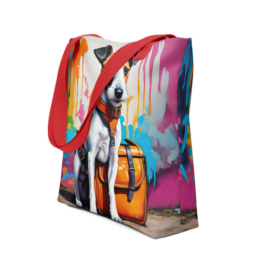 Tote bag-Smooth Fox Terrier V4