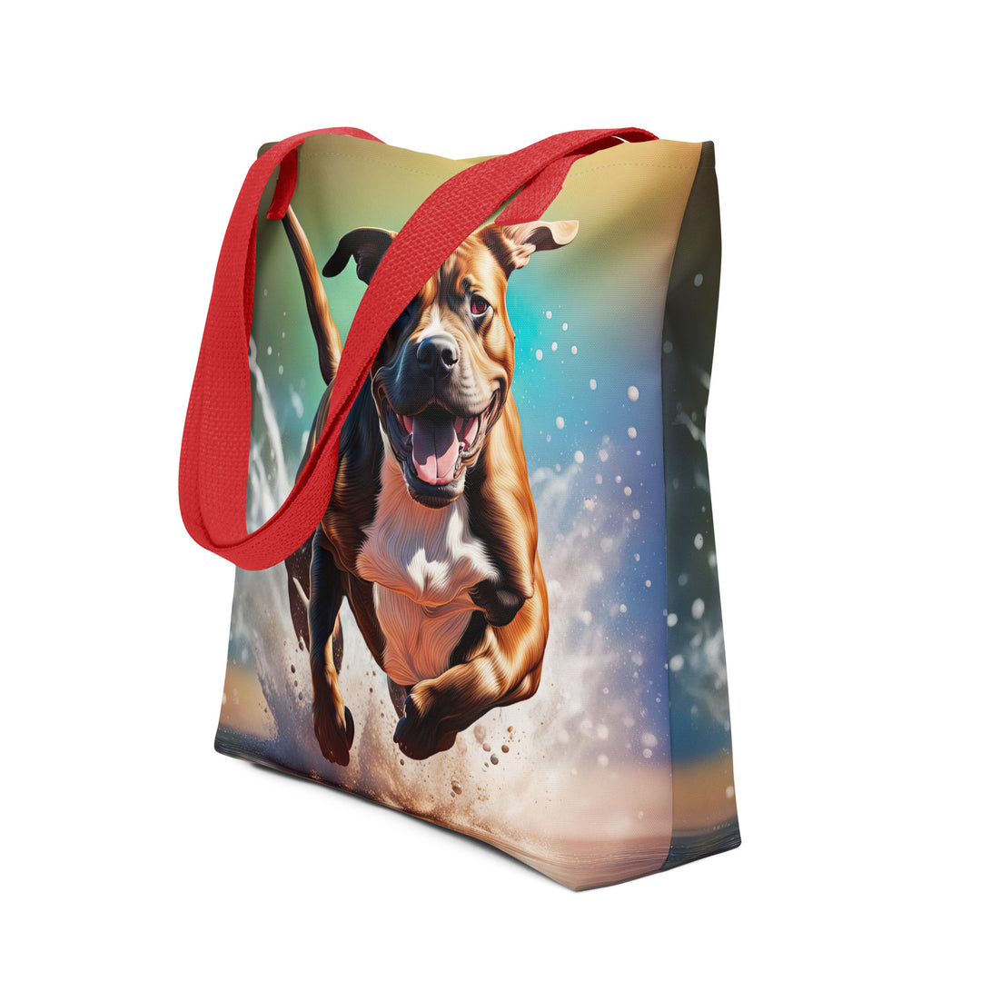 Tote bag-Staffordshire Bull Terrier V2