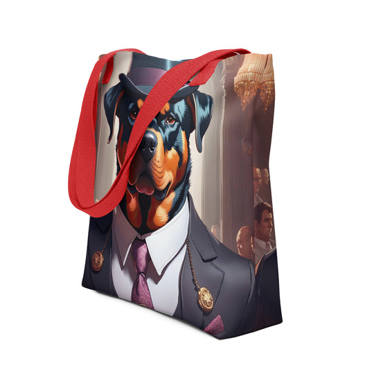 Tote bag-Rottweiler V16