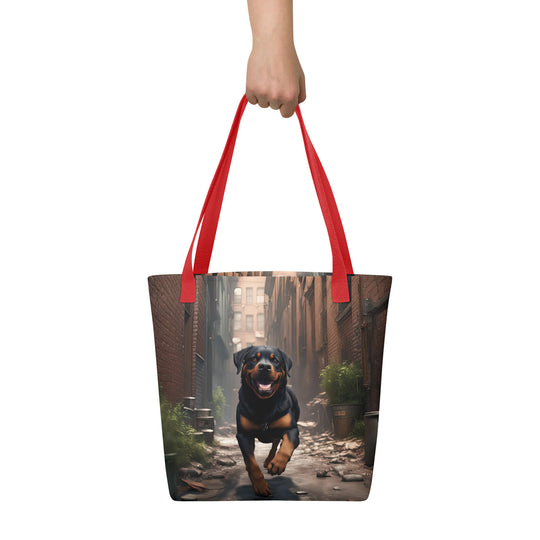 Tote bag-Rottweiler V12