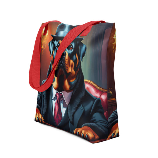 Tote bag-Rottweiler