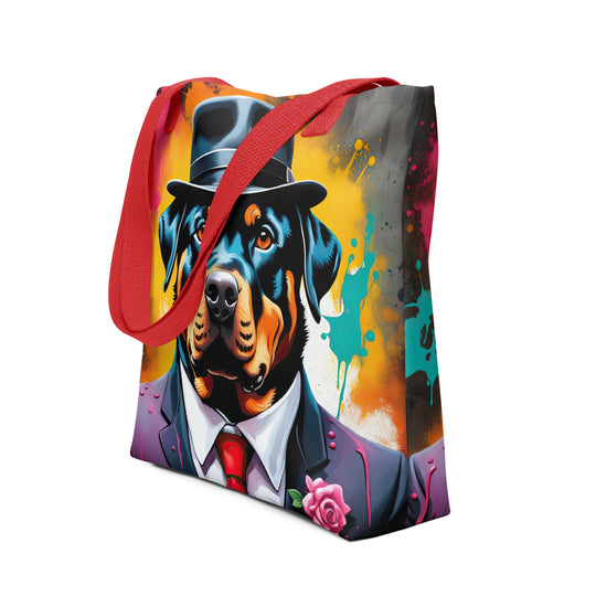 Tote bag-Rottweiler V19