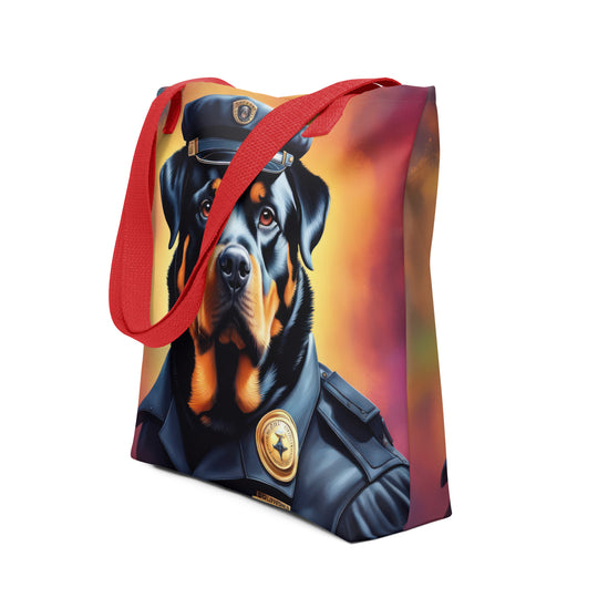 Tote bag-Rottweiler V20