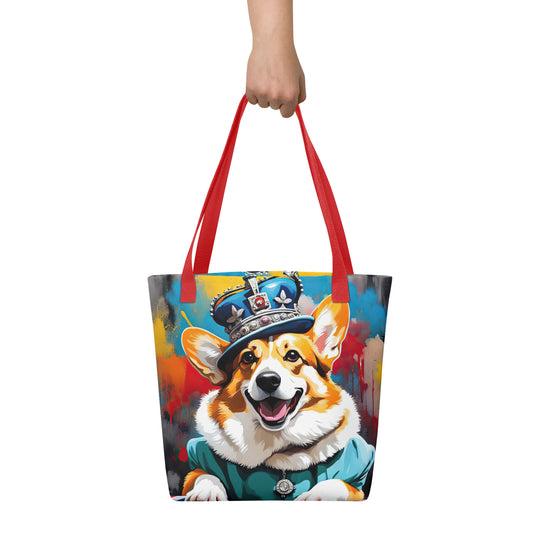 Tote bag-Pembroke Welsh Corgi  V3