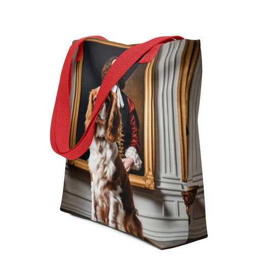 Tote bag-Cavalier King Charles Spaniel V4