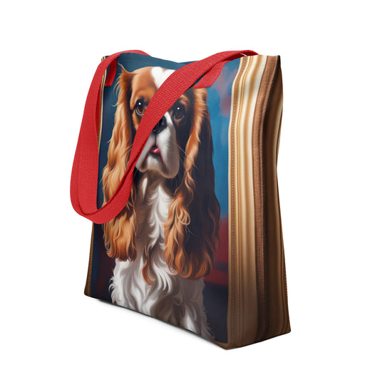 Tote bag-Cavalier King Charles Spaniel V3