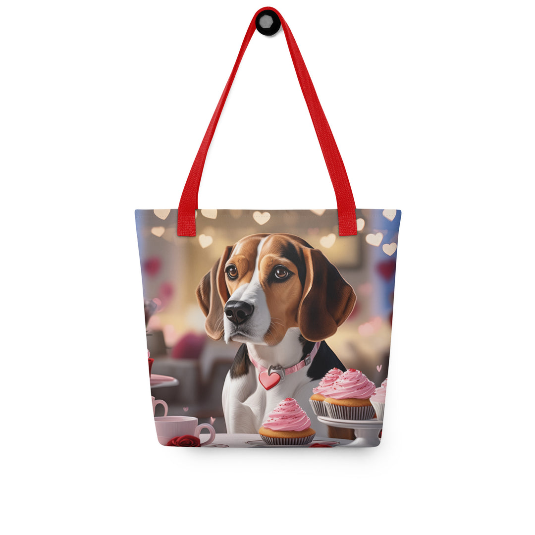 Tote bag-Beagle Romantic V2