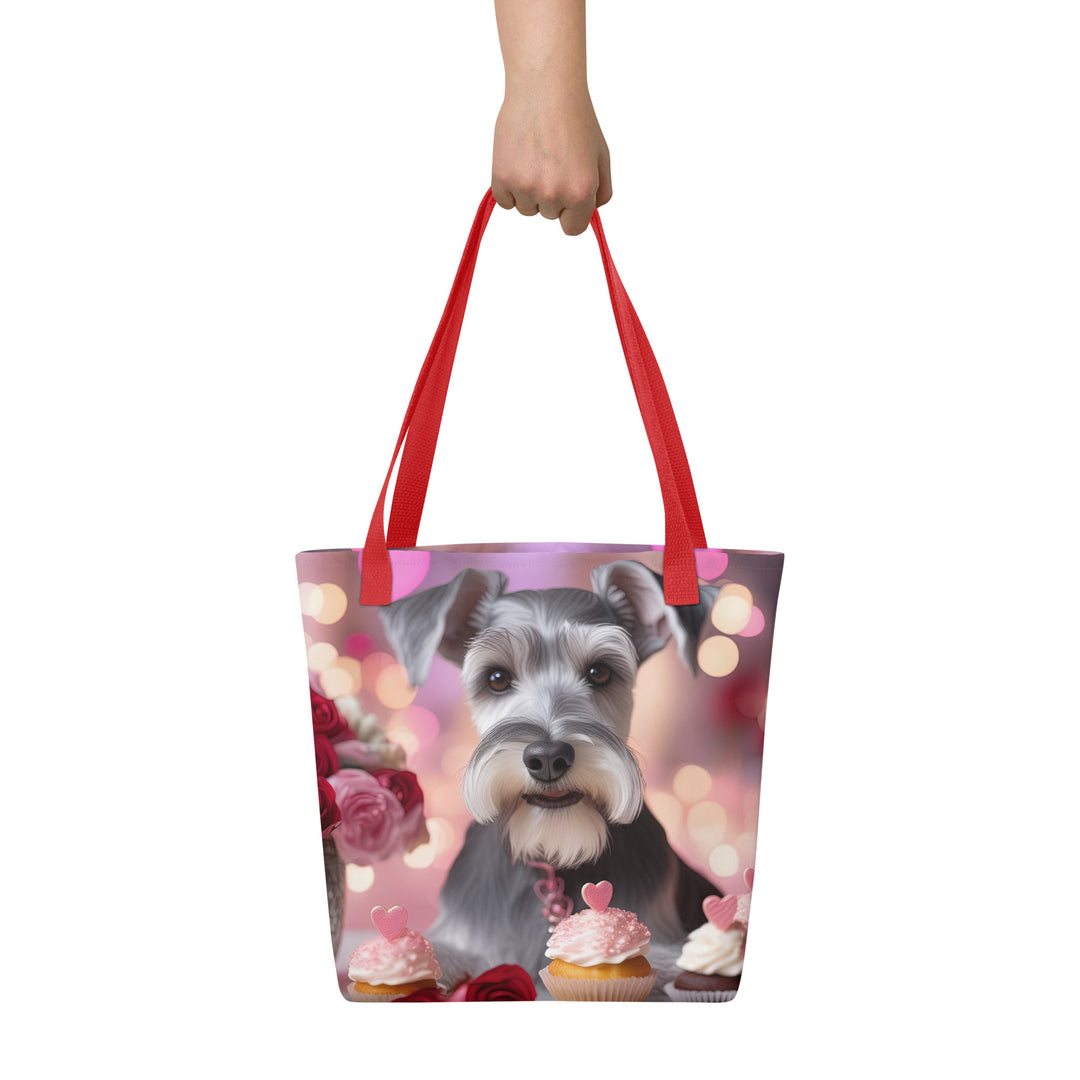 Tote bag-Miniature Schnauzer  Romantic V2