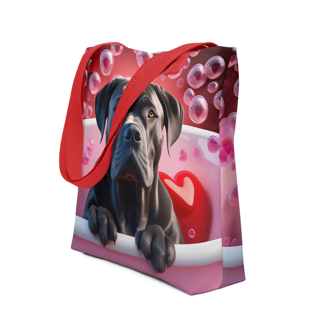 Tote bag-Cane Corso Romantic V2