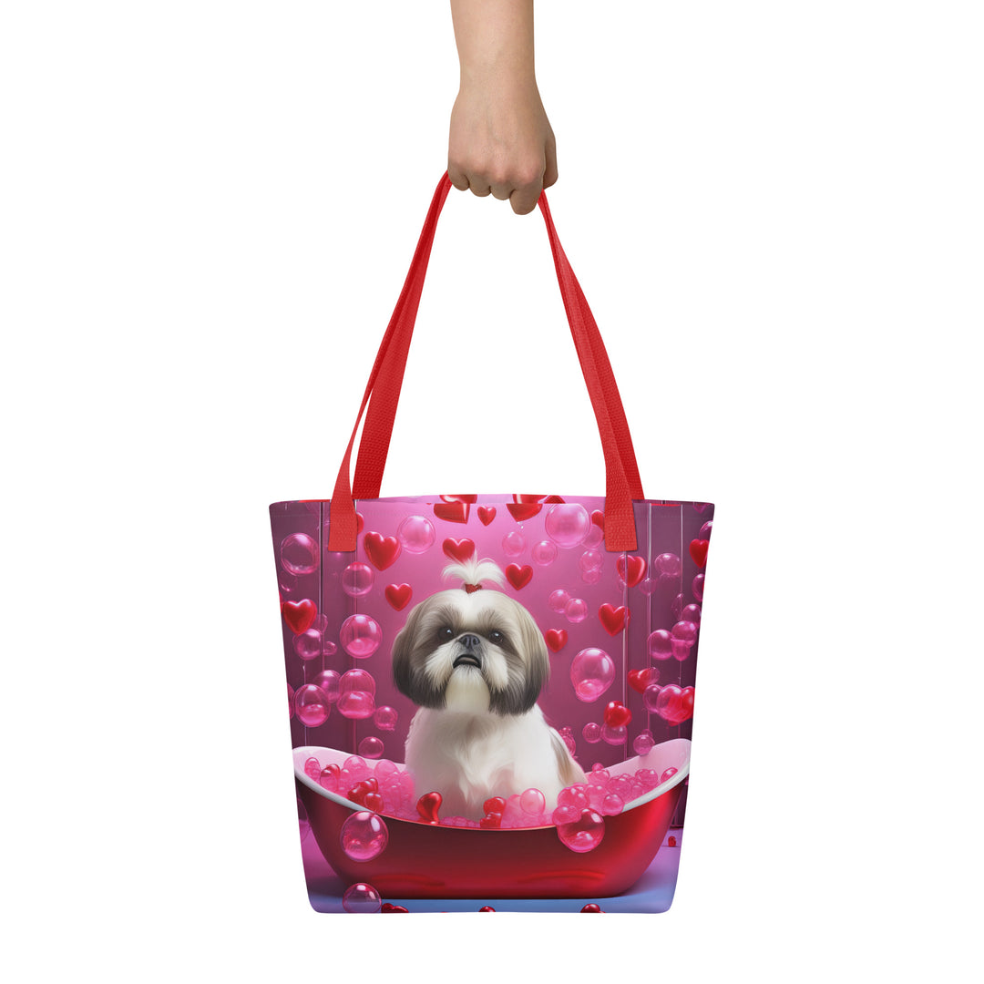 Tote bag-Shih Tzu Romantic