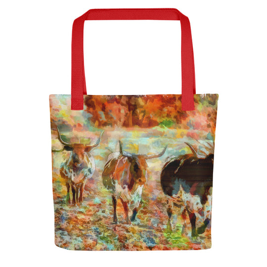 Tote bag - Longhorn Cattle