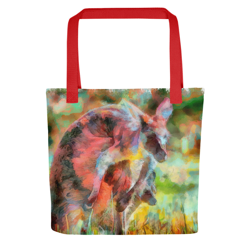 Tote bag - Kangaroo w Wallaby