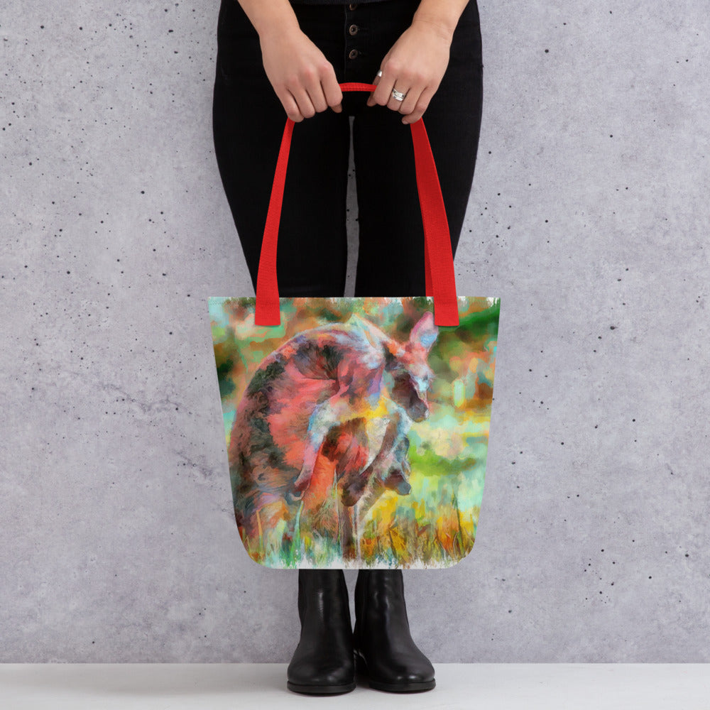 Tote bag - Kangaroo w Wallaby
