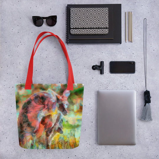 Tote bag - Kangaroo w Wallaby