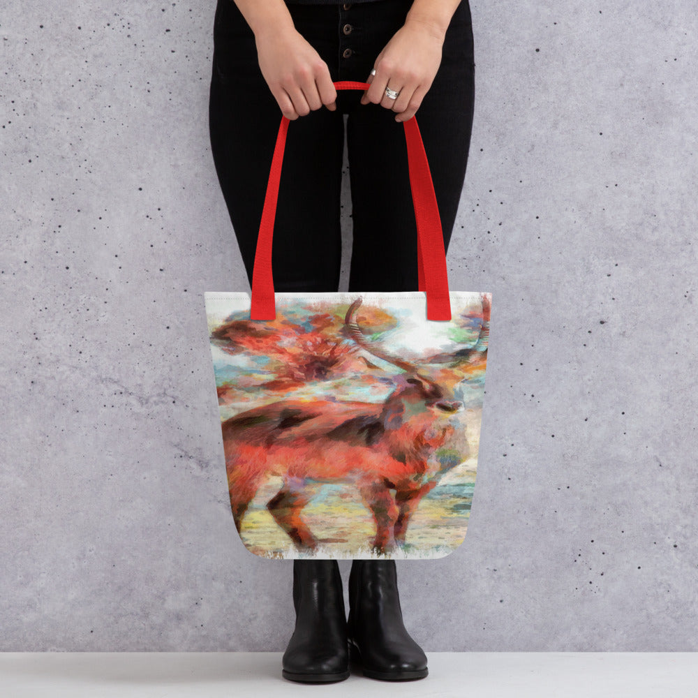 Tote bag - waterbuck v2