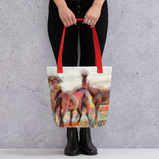 Tote bag - Mustang Horses