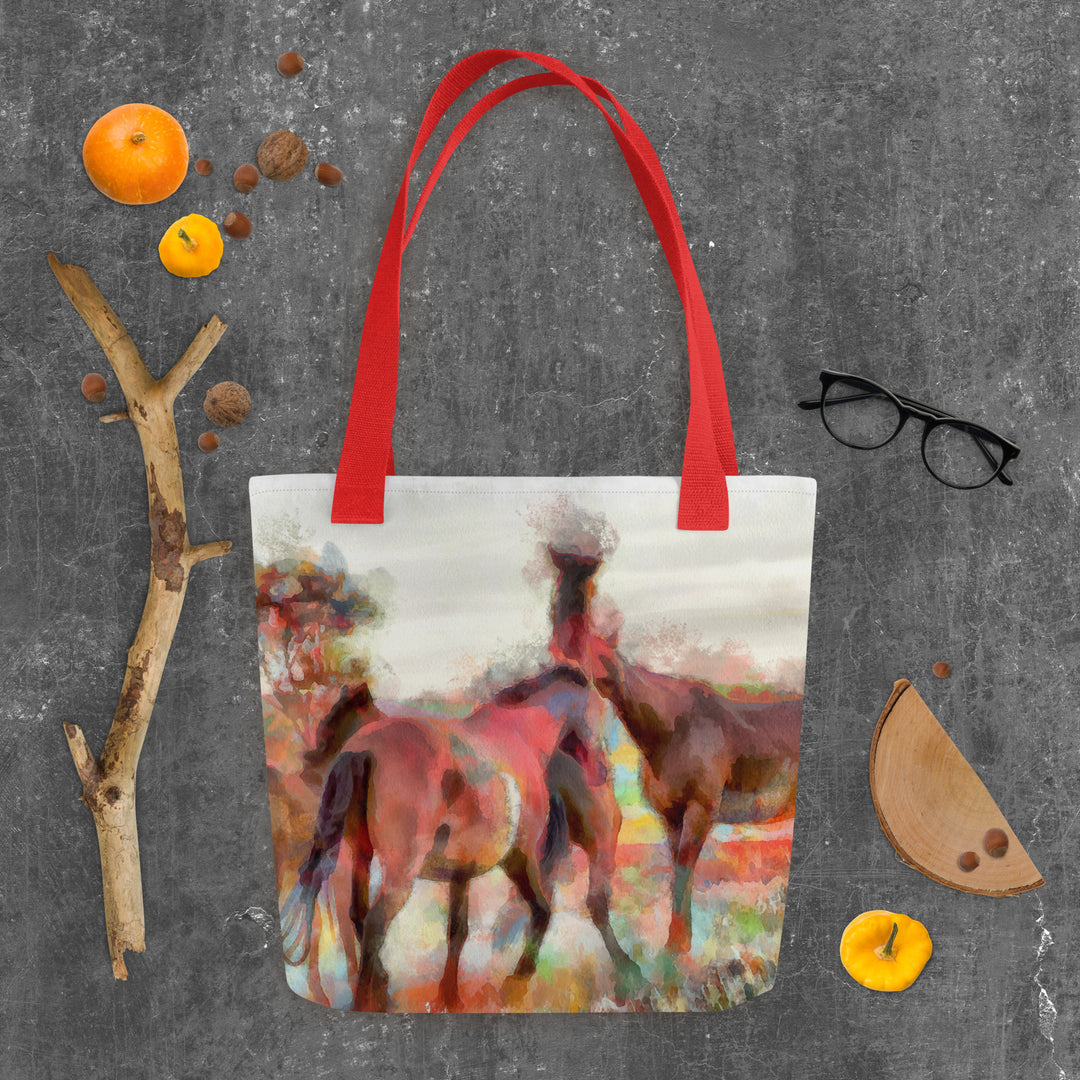 Tote bag - Mustang Horses