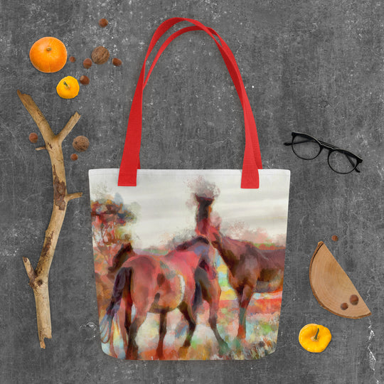 Tote bag - Mustang Horses
