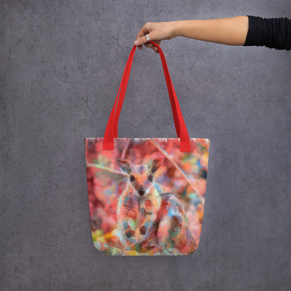 Tote bag - rock wallaby