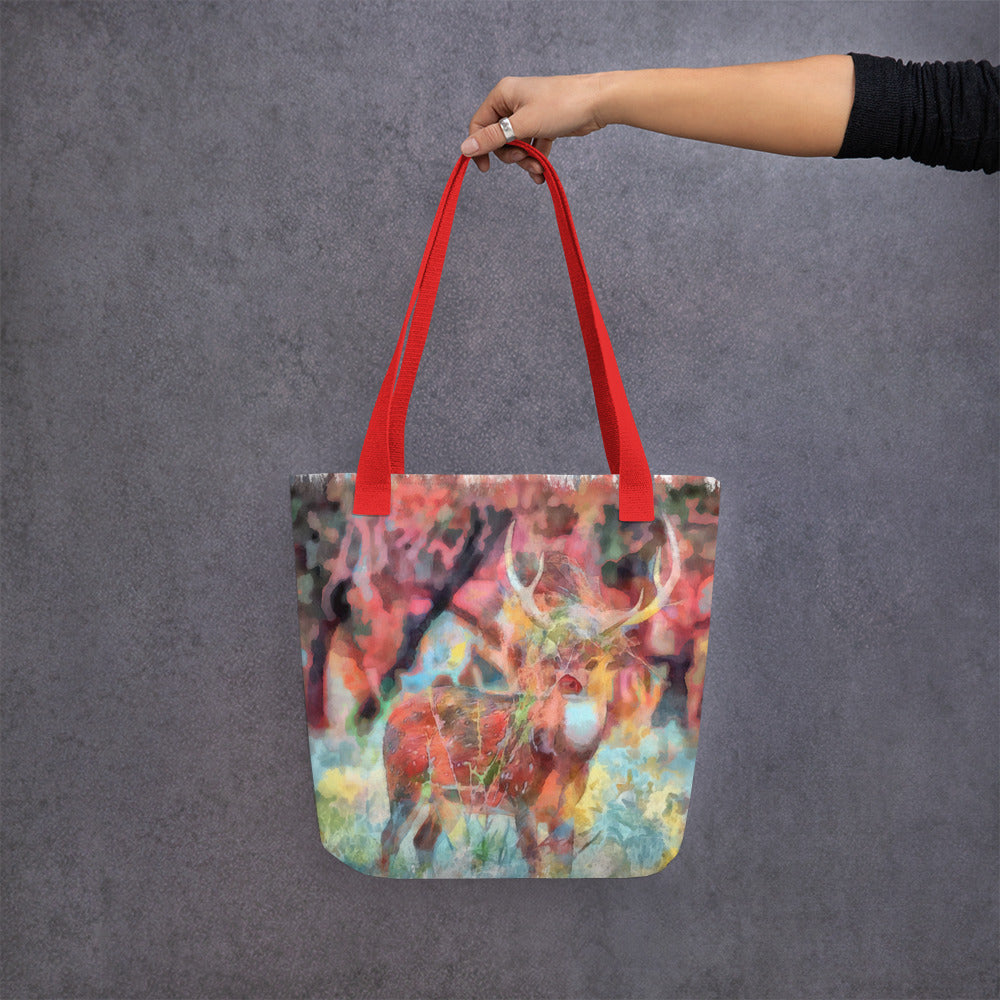 Tote bag - male deer