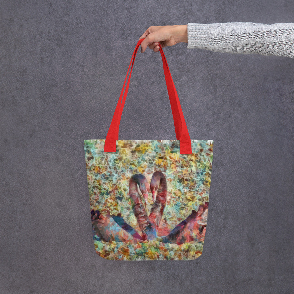 Tote bag - black swans