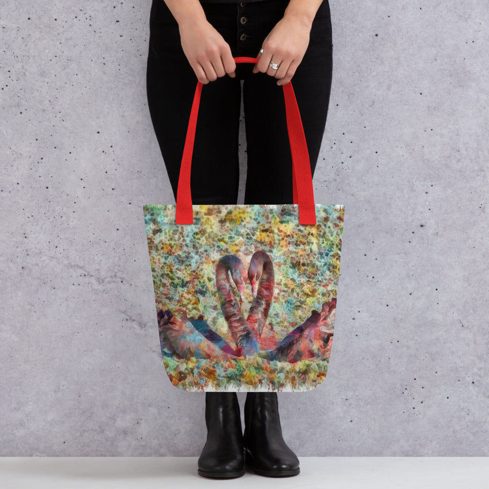 Tote bag - black swans
