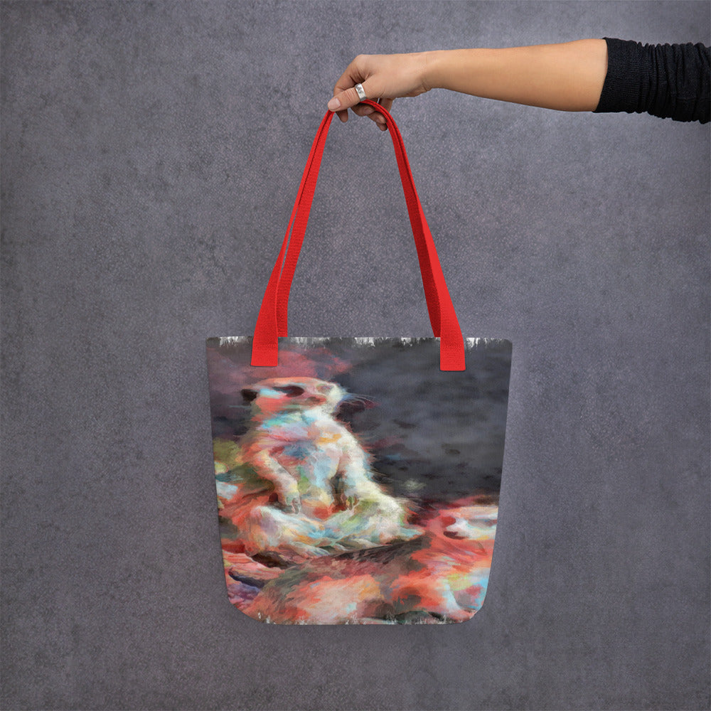 Tote bag - meerkats