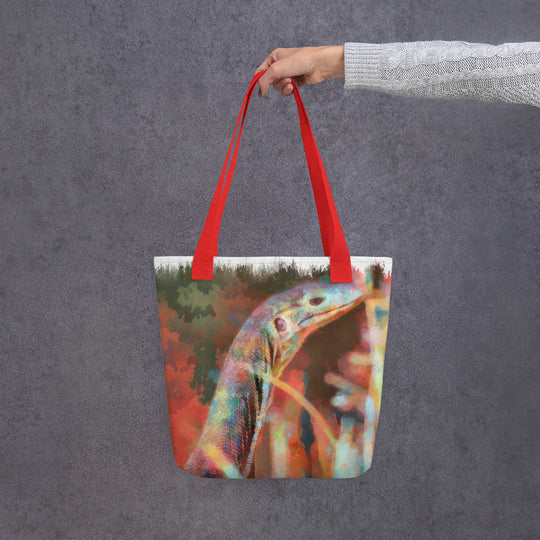 Tote bag - monitor lizard