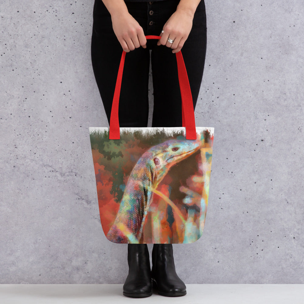 Tote bag - monitor lizard